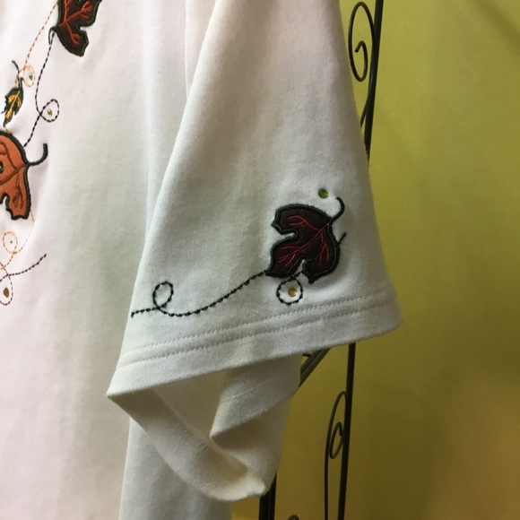 Coral Bay T-Shirt Ivory 3X - Picture 6 of 7